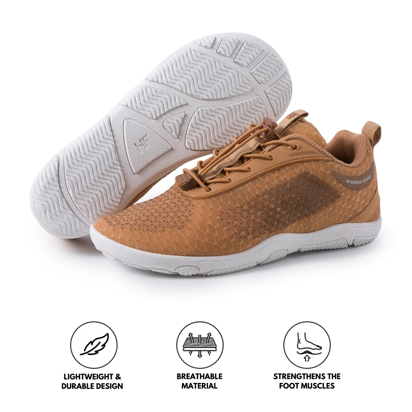 BF Series x Cloud – Ergonomic & Supportive Barefoot Shoes (Unisex)