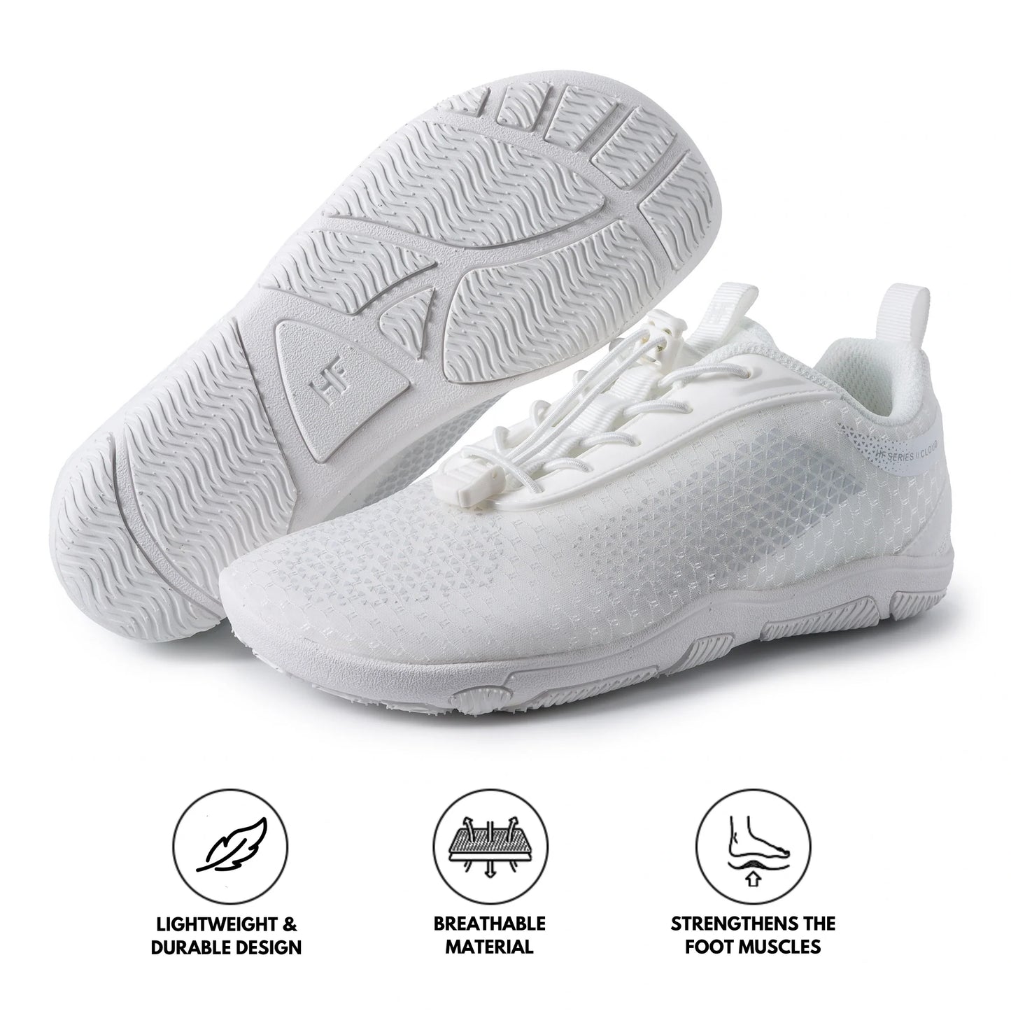 BF Series x Cloud – Ergonomic & Supportive Barefoot Shoes (Unisex)